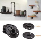 1 2  Floor Flange  Home Tzh Malleable Iron Pipe Fittings For Industrial Vintage 