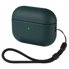 Shockproof Hard Pu Leather Case Cover For Apple Airpods 4 Pro 2 3rd Gen W  Strap