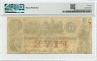 1854  5 Winnsboro  South Carolina Obsolete Note Planters Bank Fairfield Pmg Vf20