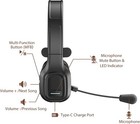 Trucker Bluetooth Headset V5 0  Wireless Headset With Noise Canceling mute Micro