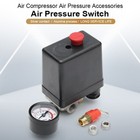 Air Compressor Pressure Switch Control Valve Regulator Pressure Gauges Fittings