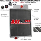 4 Row Radiator For  John Deere 4000 4020 Gas   Diesel Ar49454 Ar46434 Ar40832