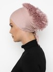 Muslim Inner Hat Flower Under Scarf Hijab Lace Up Bonnet Caps Islamic Headwear17