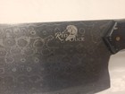 Red Duck Damascus Cleaver Mear Knife Kitchen Chopper 7  Blade