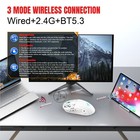 Wireless Gaming Mouse Tri-mode Wired Wireless Pc Mice For Gamer Compurter Laptop