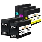 950 951 950xl 951xl Ink Cartridges For Hp Officejet Pro 8610 8615 8620 8630 -5pk