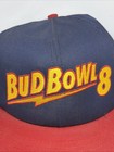 Vintage Bud Bowl 8 Budweiser Super Bowl Snapback Hat Cap Men Women Football Blue