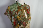 Vtg Dorothy Schoelen Y2k Asian Art To Wear Cheongsam Dress Size 12 Cutout Event