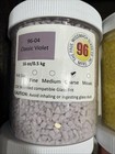 Lot Of Wissmach Course Glass Frit Clear Red Green Orange  Blue Gold Violet 1 Lb