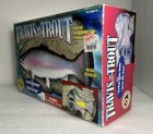 Vintage Gemmy Travis The Singing Trout Motion Activated Singing Fish Tested work