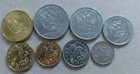 Russia  russian Federation Coins 1 -5-10-50 Kopeks   1-2-5-10 Rubles  619e