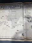Vtg Map Air Force Missile Test Center Range 1963 Cape Canaveral 