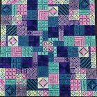 Finished Peacock Square 6 x6  Needlepoint  Stickideen Von Der Wiehenburg Designs