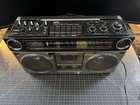 Sanyo M 9990 Am fm Boombox Cassette Recorder  working Read 