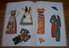 Paper Dolls Around The World Saalfield 1964 Uncut Paper Doll Book Vintage Toy