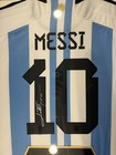 Lionel Messi Leo Signed Framed Authentic Adidas Argentina Jersey W  Icons Coa