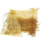 100   Drawstring Wedding Party Favor Gift Candy Sheer Bags Jewelry Pouch Organza