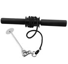 New Forearm Roller Exercise Hand Wrist Grip Workout Weight Strength Gym Bar Arm