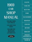 1969 Ford Car Shop Manual - 5 Volumes