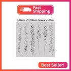 Cerlaza Tiny Temporary Tattoos For Women Girls  Realistic Fake Tattoos That Look