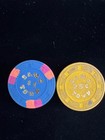 Lot Of 2 Vintage  1  25 Cent Casino Chip  Sam s Town Casino  Las Vegas  Nevada