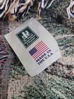 Vtg Mww Birds Feeders Pine Trees Tapestry Throw Blanket 50x60 New Usa Made