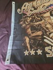 2017 Harley-davidson Flag Banner Double Sided  some Gave All 