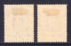 Swaziland     Scott 36  37     1938 Kgvi 5 -   10 - High Values     Mh     Scv  30