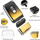 Wahl Usa Stainless Steel Lithium Ion 2 0  Beard Trimmer For Men  Electric Shaver