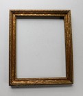 G11 Vintage Antique Wood Gold Gilt Picture Frame Ornate Scroll Holds 8 X 10