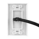 Hdmi Wall Plate  1 Port  Built-in Flexible Hi-speed Hdmi Cable With 4k Video 2pc