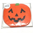 Meri Meri Pack Of 20 Halloween Jack O Lantern Pumpkin Paper Napkins 13  X 12 