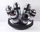 Olympus Splan 2  4  10  20  40  100x Microscope Objective 6-turret Set