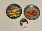 Vintage Chicago Bears Nfl Football Team Button Pin Illinois Lot Of 3