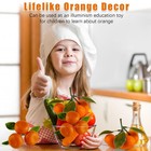 5 Pcs Mini Artificial Fake Oranges Simulation Lifelike Fruits Photography