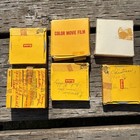 Lot Of 7 Kodak Kodachrome Movie Film Type A 8mm Roll Exp Vintage Used Recorded