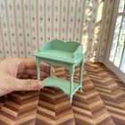 1 12 Scale Miniature Dollhouse Vintage Furniture Cabinet Table Accessories Wood