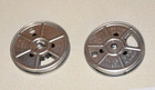 3  Metal Film Reels Empty Standard 8mm Vintage Lot Of 2 Kodak Ekco