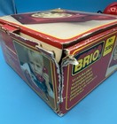 Vintage Brio Wooden Toy Rotary Telephone Red 1980 Sweden 4 w X 5 5 d Phone Box