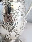 Beautiful Howard   Co Sterling Milk Jug creamer 5  Tall