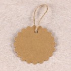 100 Pcs Kraft Tags Paper Diy Card Hanging Hard Craft Price