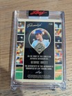 2025 Leaf Seasons In The Sun George Brett Auto 1 1 Inscription