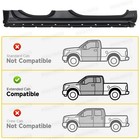For 2014-2018 Chevy Gmc Silverado Sierra Extended Cab Rocker Panel Left   Right