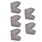 5pcs Reversible Knife Teeth Replacement For Cubit Fecon Cubit Fecon Cubit Steel