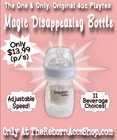 4oz Magic Disappearing Formula Bottle For Reborn Or Silicone Baby Dolls 