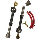 Lsmiitth Raku Propane Gas Forge Burner   Double Set  Furnace Burner Blacksmith