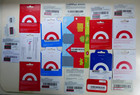 Target Gift Card - Lot Of 22  Different Bullseye Dog Only -collectible -no Value