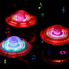 Novel Crown Gyro Led Light Music Flashing Spinning Toy Electric Peg-top Gift