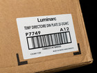         Luminarc Temp Directoire Clear Glass Dinner Plates 25cm     Set Of 12   New