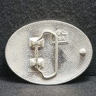 Wg07117 Awesome Vintage 1970s     eagle Flying     Bird Artwork Mens Belt Buckle